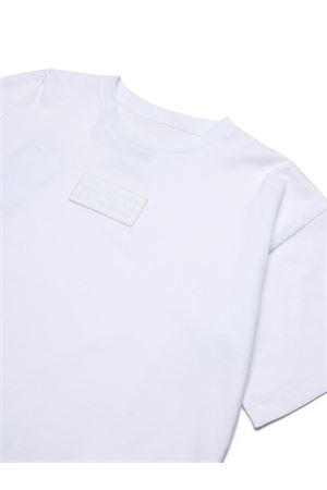 tshirt in cotone bianco MM6 KID | M60906MM04IM6100